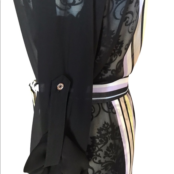 CALVIN KLEIN SHEER TUNIC - Picture 7 of 7